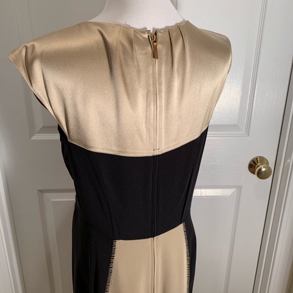 NWT, dress, Gorgeous Rachel Roy, black/Champaign - Picture 5 of 8